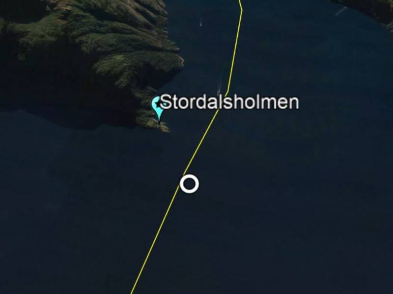AG 29 Stordalsholmen Map